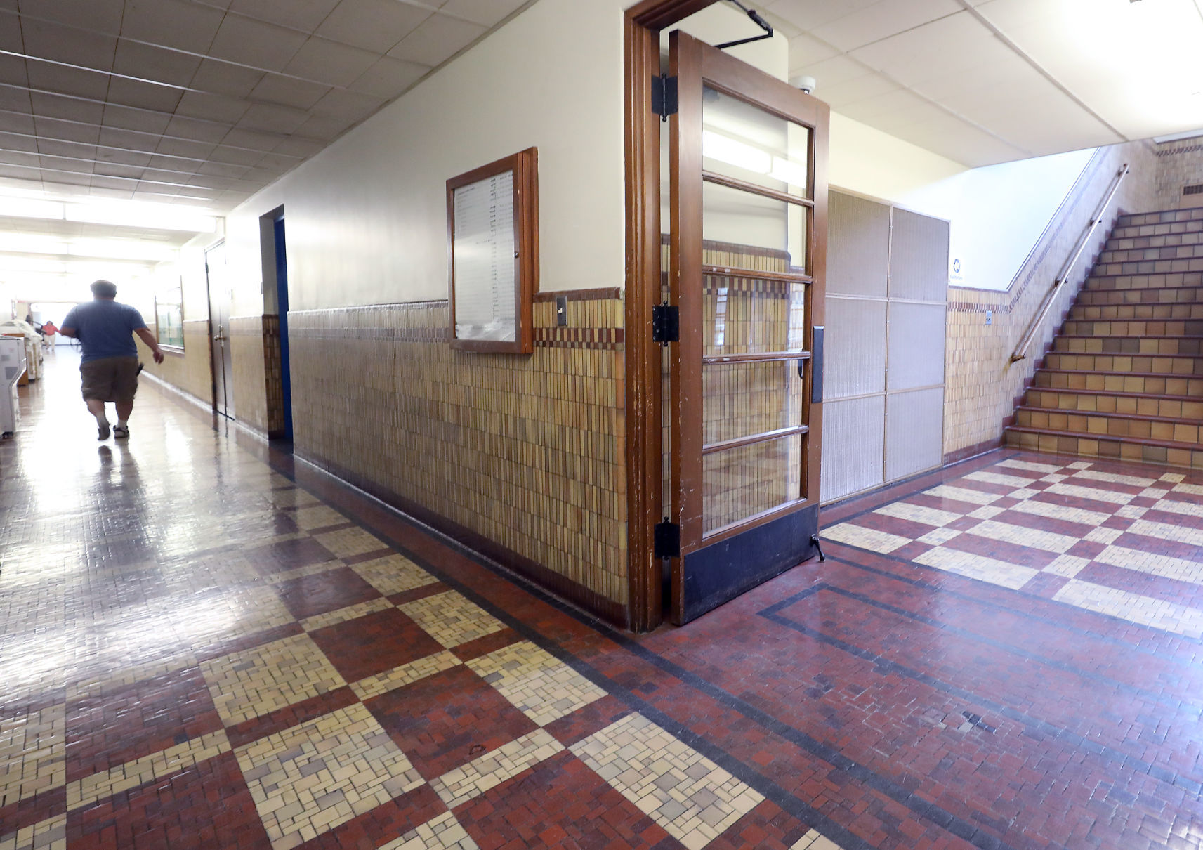 Interior of building